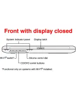 Предварительный просмотр 5 страницы Toshiba Satellite M35-S320 Specifications