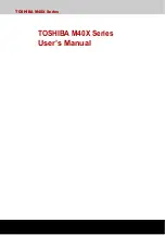 Toshiba Satellite M40X-119 User Manual preview