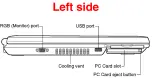 Предварительный просмотр 7 страницы Toshiba Satellite M45-S169 Specification Sheet