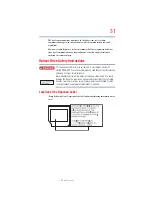 Предварительный просмотр 31 страницы Toshiba Satellite M500 Series User Manual