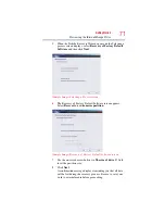 Предварительный просмотр 71 страницы Toshiba Satellite M500 Series User Manual