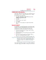 Предварительный просмотр 79 страницы Toshiba Satellite M500 Series User Manual