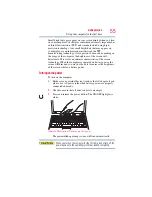 Preview for 55 page of Toshiba Satellite M505 User Manual