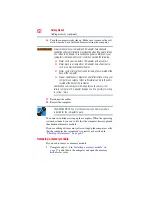 Preview for 62 page of Toshiba Satellite M505 User Manual