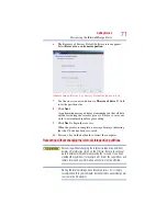 Preview for 71 page of Toshiba Satellite M505 User Manual