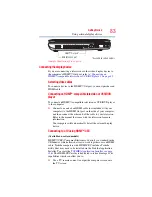 Preview for 83 page of Toshiba Satellite M505 User Manual