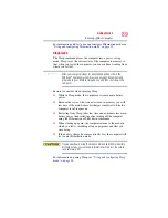 Preview for 89 page of Toshiba Satellite M505 User Manual