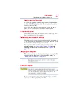 Preview for 97 page of Toshiba Satellite M505 User Manual