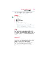 Preview for 137 page of Toshiba Satellite M505 User Manual