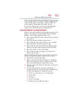 Preview for 175 page of Toshiba Satellite M505 User Manual