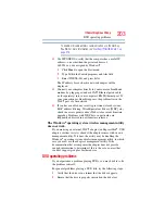 Preview for 203 page of Toshiba Satellite M505 User Manual