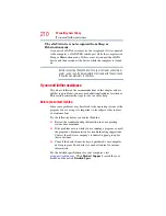 Preview for 210 page of Toshiba Satellite M505 User Manual