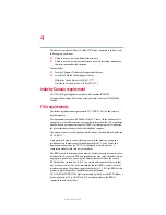 Preview for 4 page of Toshiba Satellite M65 SERIES User Manual