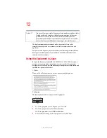 Preview for 12 page of Toshiba Satellite M65 SERIES User Manual