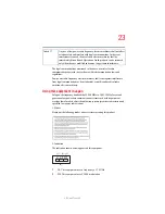 Preview for 23 page of Toshiba Satellite M65 SERIES User Manual