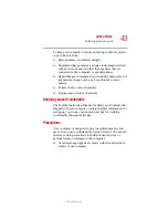 Preview for 43 page of Toshiba Satellite M65 SERIES User Manual