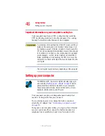 Preview for 46 page of Toshiba Satellite M65 SERIES User Manual