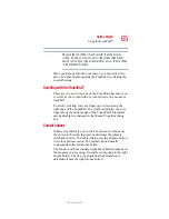 Preview for 65 page of Toshiba Satellite M65 SERIES User Manual