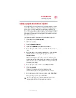 Preview for 81 page of Toshiba Satellite M65 SERIES User Manual