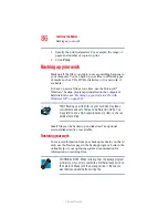 Preview for 86 page of Toshiba Satellite M65 SERIES User Manual