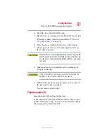 Preview for 91 page of Toshiba Satellite M65 SERIES User Manual