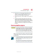 Preview for 95 page of Toshiba Satellite M65 SERIES User Manual