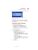 Preview for 99 page of Toshiba Satellite M65 SERIES User Manual