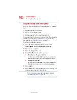 Preview for 102 page of Toshiba Satellite M65 SERIES User Manual