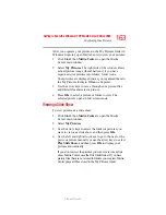 Предварительный просмотр 163 страницы Toshiba Satellite M65 SERIES User Manual