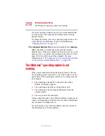 Preview for 210 page of Toshiba Satellite M65 SERIES User Manual