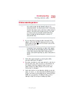 Preview for 233 page of Toshiba Satellite M65 SERIES User Manual