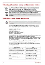 Preview for 6 page of Toshiba Satellite M70 User Manual