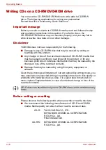 Preview for 82 page of Toshiba Satellite M70 User Manual