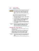 Preview for 40 page of Toshiba Satellite NB10 User Manual