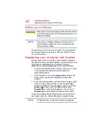 Preview for 42 page of Toshiba Satellite NB10 User Manual