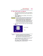 Preview for 43 page of Toshiba Satellite NB10 User Manual