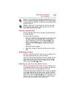 Preview for 79 page of Toshiba Satellite NB10 User Manual