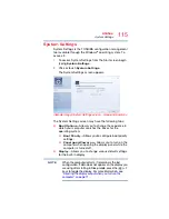 Preview for 115 page of Toshiba Satellite NB10 User Manual