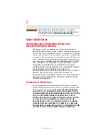 Preview for 2 page of Toshiba Satellite NB200-SP2908 User Manual