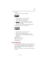 Preview for 9 page of Toshiba Satellite NB200-SP2908 User Manual