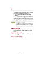 Preview for 14 page of Toshiba Satellite NB200-SP2908 User Manual