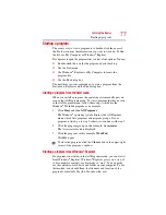 Preview for 77 page of Toshiba Satellite NB200-SP2908 User Manual