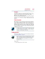 Preview for 81 page of Toshiba Satellite NB200-SP2908 User Manual