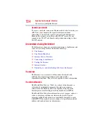 Preview for 104 page of Toshiba Satellite NB200-SP2908 User Manual