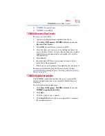 Preview for 113 page of Toshiba Satellite NB200-SP2908 User Manual