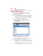 Preview for 116 page of Toshiba Satellite NB200-SP2908 User Manual