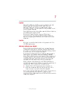 Preview for 7 page of Toshiba Satellite P10 SERIES User Manual