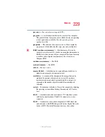 Preview for 229 page of Toshiba Satellite P10 SERIES User Manual