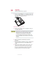 Предварительный просмотр 64 страницы Toshiba Satellite P15 SERIES User Manual