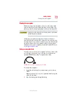 Предварительный просмотр 73 страницы Toshiba Satellite P15 SERIES User Manual